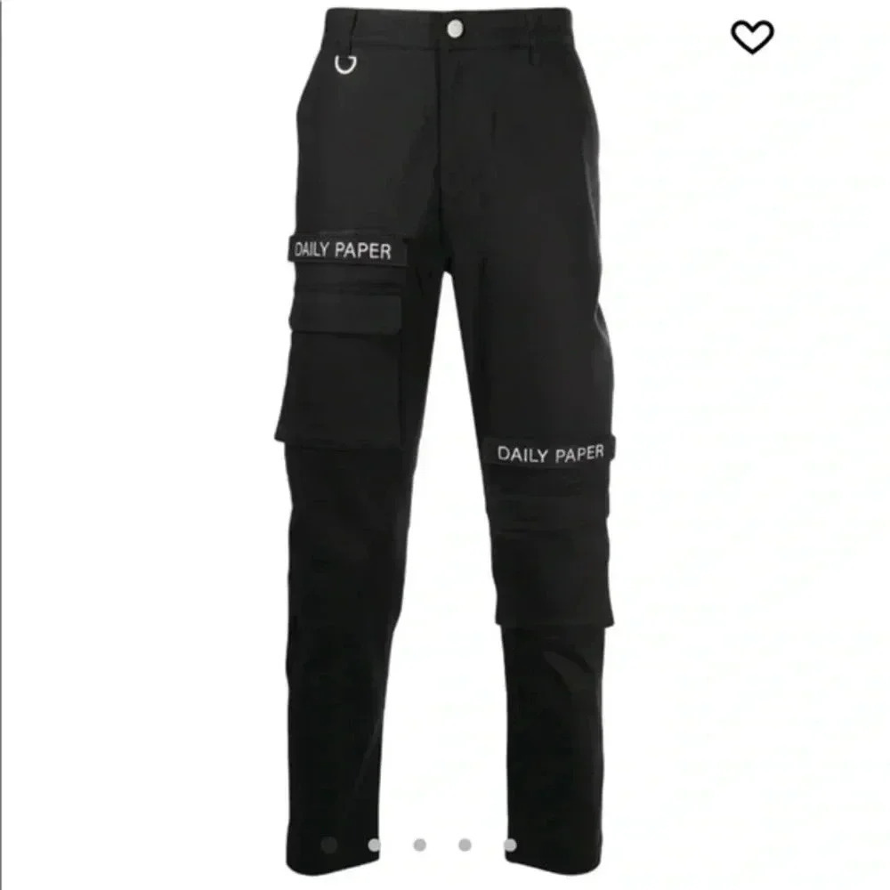 Daily Paper
logo patch cargo trousers
